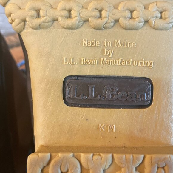 LL Bean Bean Boots Gumshoes Size 13 Brown Duck Boots NWT - Picture 7 of 7